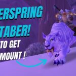 Rare Winterspring Frostsaber mount for Alliance in WoW Classic