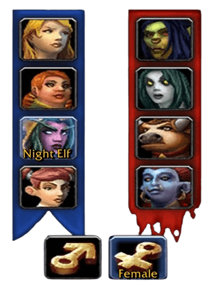 WoW Classic Faction and Races for Leveling