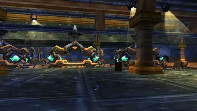 Deeprun Tram on Ironforge to Stormwind