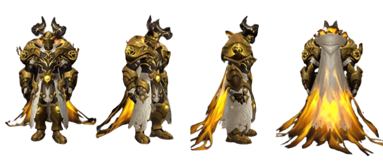 Legion Remix Sargerei Commander's Lightbound Regalia Transmog Set