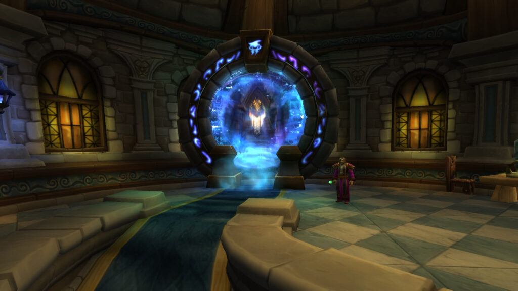Wizards Sanctum Portal Room in Stormwind