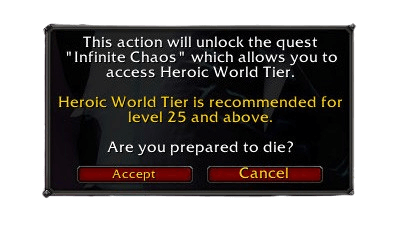 Heroic World Tier Accepting