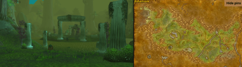 Ruins of Stardust location