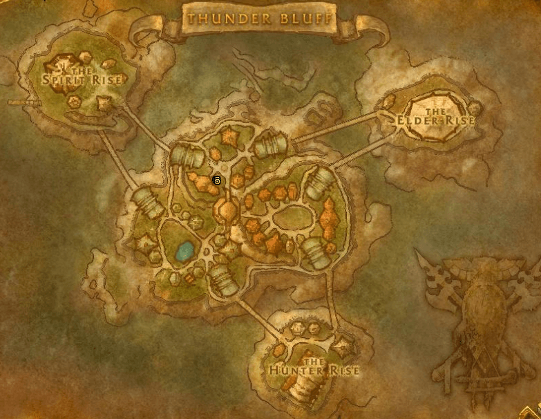WoW Classic Thunder Bluff Skining Trainer Location