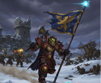 Orc Warrior Doing PvP and Battlegrounds