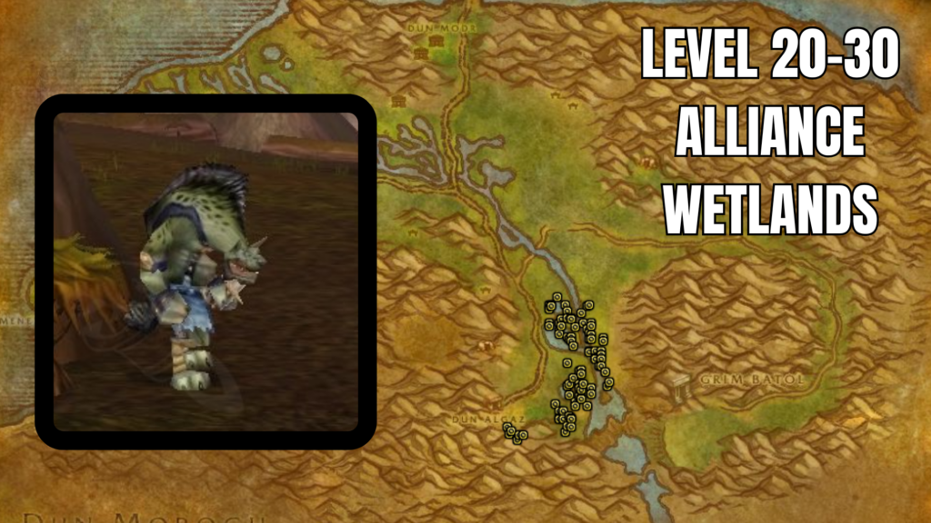 Wetland Aoe Mage Spot Leveling