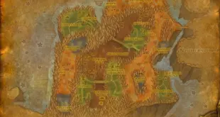 blade's edge mountain map