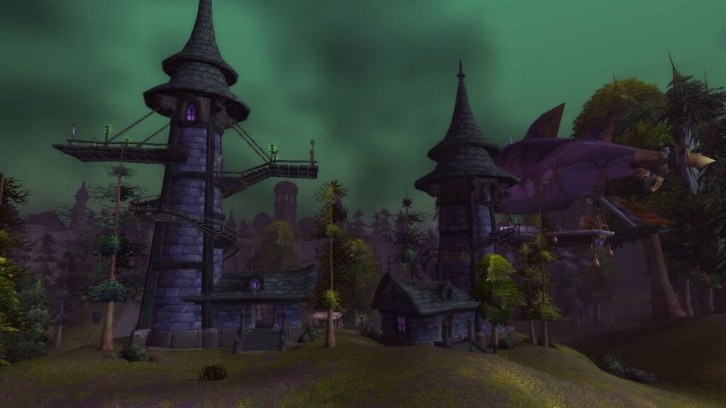 undercity and tirisfal zeppelin tower