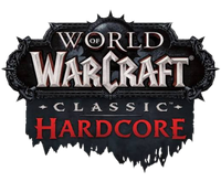 world of warcraft hardcore logo
