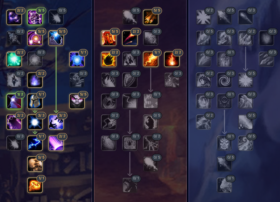 tbc classic pompyro talent build fire mage